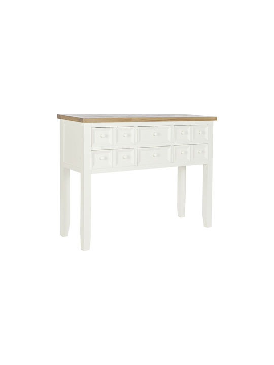 Wooden Console Table Beige L103xW35xH80cm