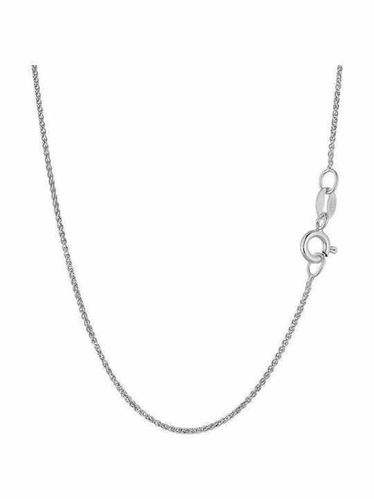 Luxor Silver Chain Neck Length 45cm