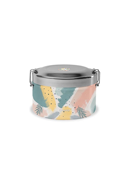Qwetch Lunchbox Isolierte Lunchbox Inox Mehrfarbig 850ml 1Stück