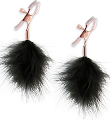 Ns Novelties Nipple Clamps in Black Color