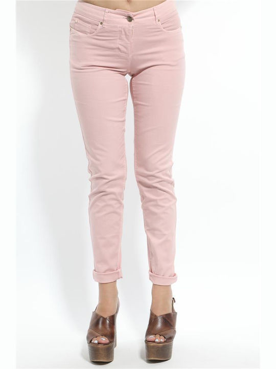 Passager Women's Fabric Trousers Pink