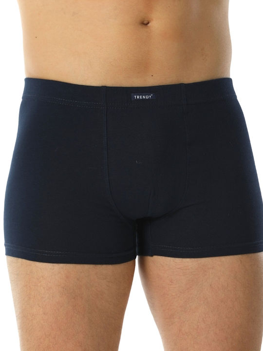 Trendy Men's Boxer Dark Blue