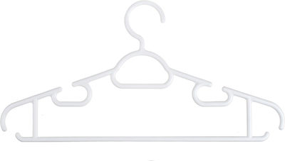 Tpster Clothes Hanger White 30940 4pcs