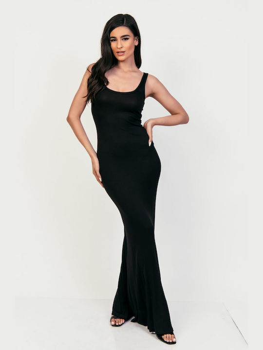 Boutique Maxi Φόρεμα Μαύρο