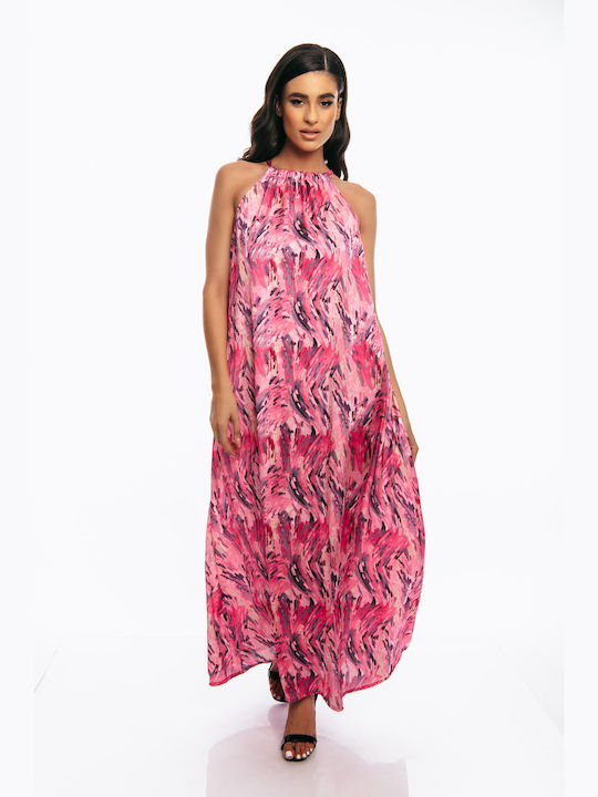 Boutique Maxi Dress Fuchsia