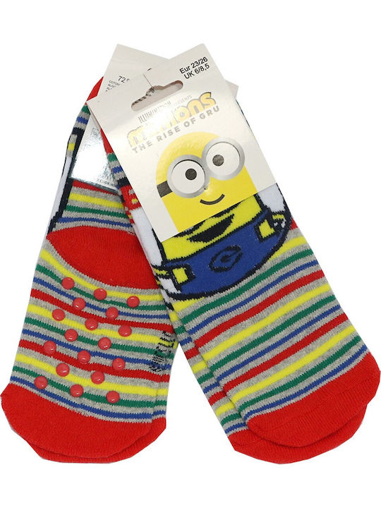 Minions Kindersocken Rutschfest Bunte