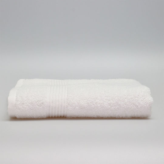 Ravelia Προσώπου Terry 50x100εκ. White Βάρους 550gr/m²
