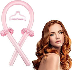 Mermade Hair Heatless Curling Set σε Ροζ Χρώμα Mermade Hair Heatless Curling Set σε Ροζ Χρώμα