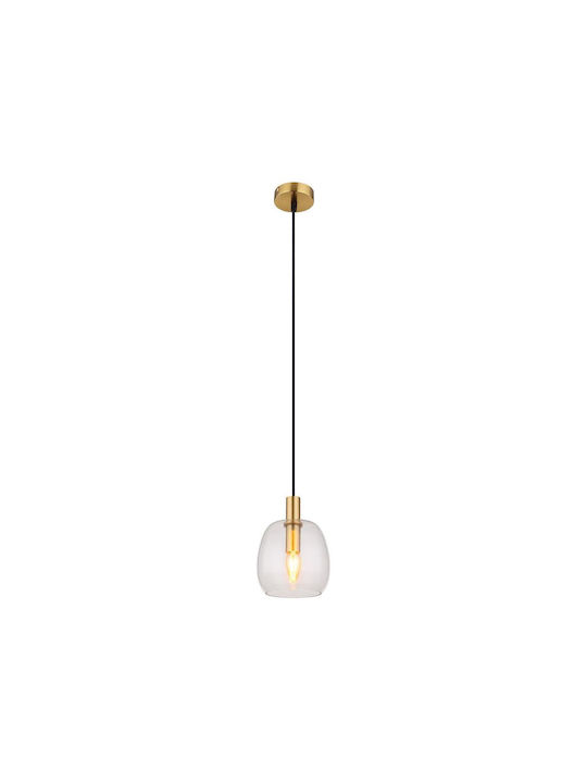 Globo Lighting Pendant Light Single-Light for Socket E14, E.14 Bronze