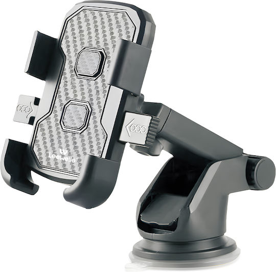 Leewello LW-174 Handyhalterung Auto 3.5" - 7.1" mit verstellbaren Haken Schwarz