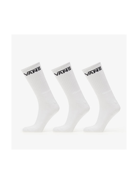 Vans Classic Crew Socks White 3 Pack