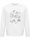 kirikoko Stray Kids KPOP Band Autographs Sweatshirt Weiß