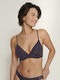 Sloggi Women's Bralette Bra Purple