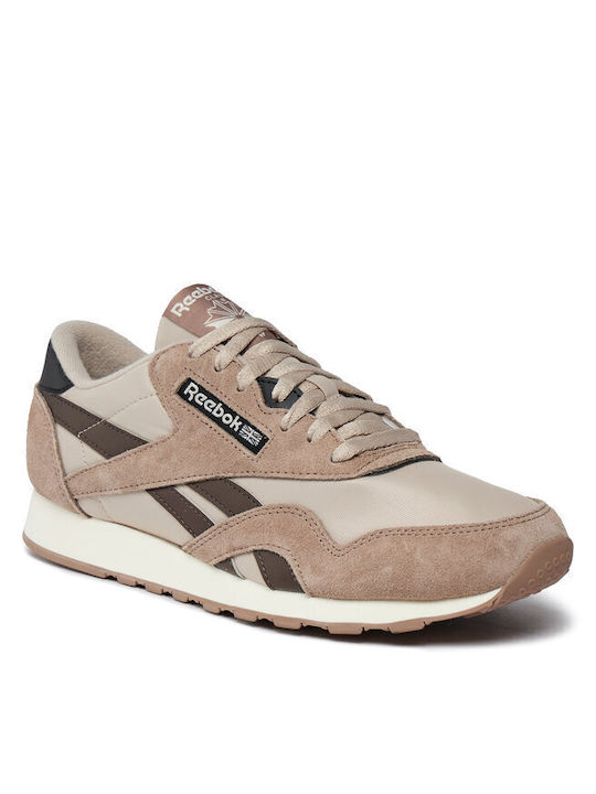 Reebok Cl Nylon Sneakers Beige IF3351 Skroutz.cy