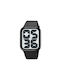 Skmei Digital Watch Battery with Rubber Strap Black/White