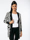 Boutique Long Women's Cardigan white