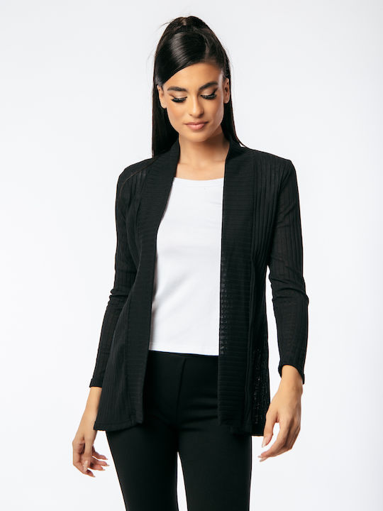Boutique Women's Knitted Cardigan Black