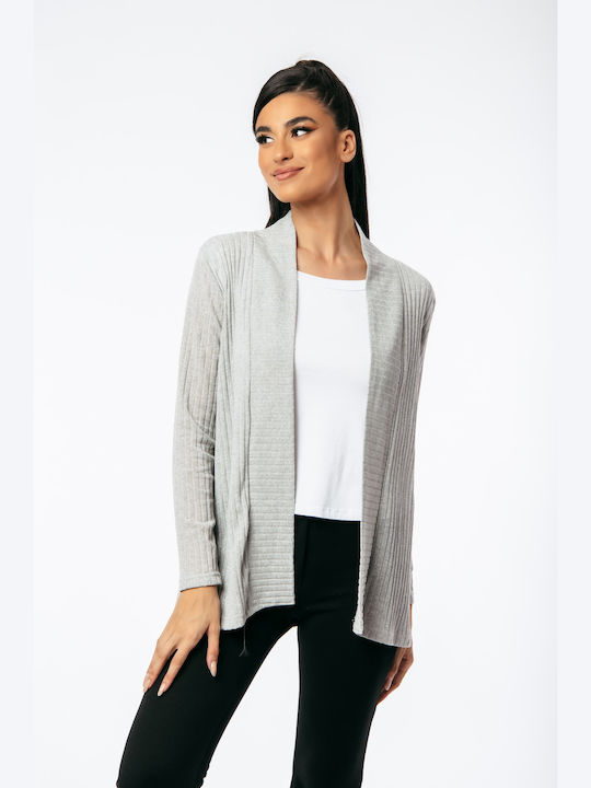 Boutique Jachetă de damă tricotată Grey