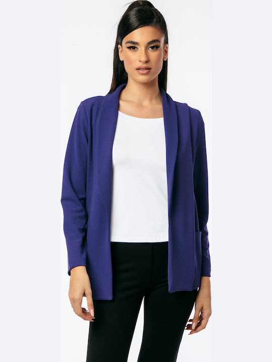 Boutique Γυναικεία Ζακέτα Μοβ