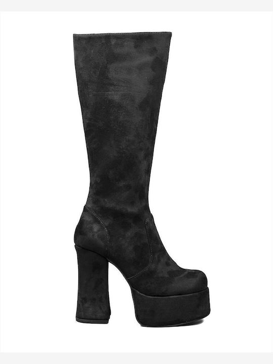 Jeffrey Campbell Γυναικείες Μπότες Μαύρες