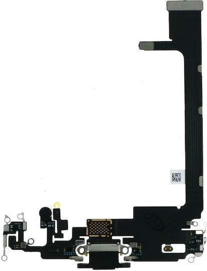 Cablu flexibil cu Port de încărcare în culoarea Negru pentru iPhone 11 Pro Max.