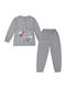 Ustyle Kids Nightwear Winter Cotton Gray Unicorn