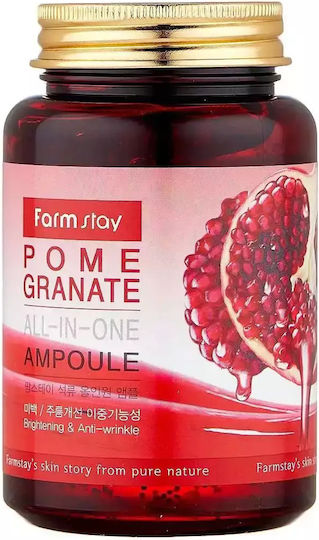 Farm Stay Pomegranate All In One Serum Προσώπου για Λάμψη 250ml