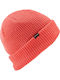 Sweep Lined Beanie Unisex Σκούφος Πλεκτός σε Πορτοκαλί χρώμα