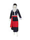 Traditional Costume Peloponnese with Scarf