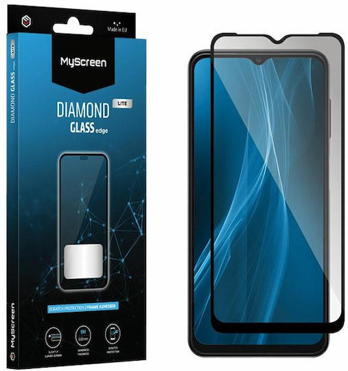 MyScreenPROTECTOR Diamond Glass Edge Lite Vollkleber Vollflächig gehärtetes Glas Schwarz (Ehre 70 Lite)