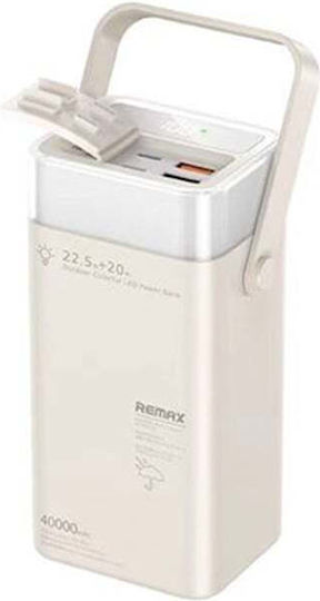 Remax Rpp-596 Power Bank 40000mAh White