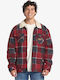 Tolala Дълъг Ръкав Overshirt Каре Червен