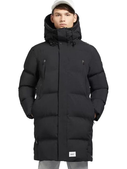 Khujo Clide Geacă De Iarnă Parka Neagră