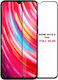 Full Glue Full Face Tempered Glass Μαύρο (Redmi Note 8 Pro)