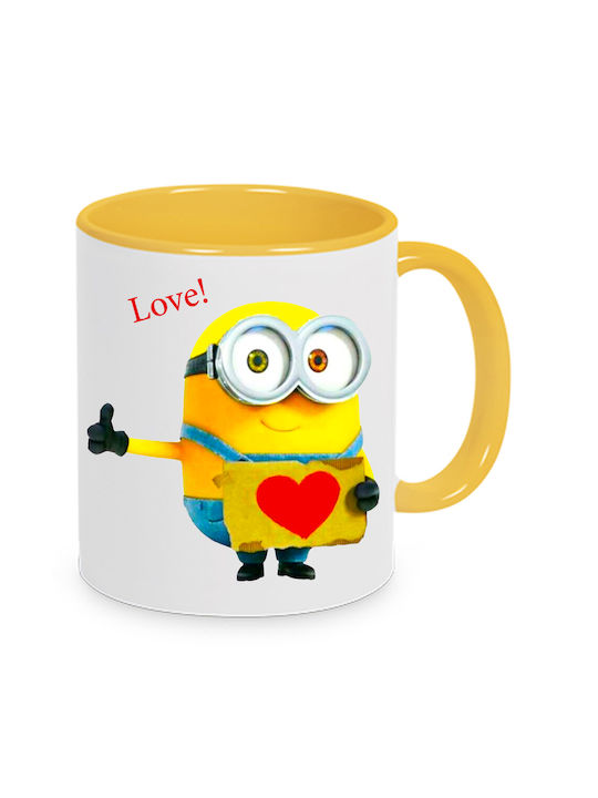 Minions Ceramic Cup White 330ml