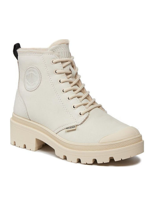 Palladium Femei Bocanci de Drumeție Albe