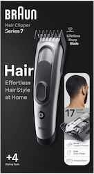 Braun Rechargeable Hair Clipper Brown HC7390