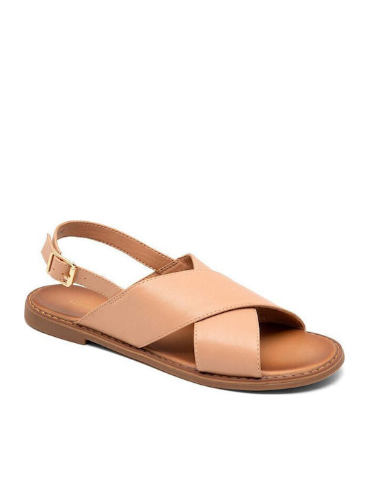 Jenny Fairy Flache Sandalen für Damen in Beige ...