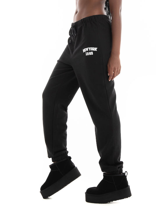 Only Pantaloni de trening pentru femei cu cauciuc Negru