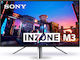 Sony Inzone M3 IPS HDR Gaming Monitor 27" FHD 1920x1080 240Hz with Response Time 1ms GTG