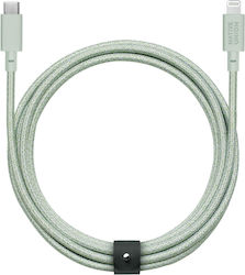 Native Union Belt USB-C to Lightning Cable Πράσινο 3m (BELT-CL-GRN-3-NP)