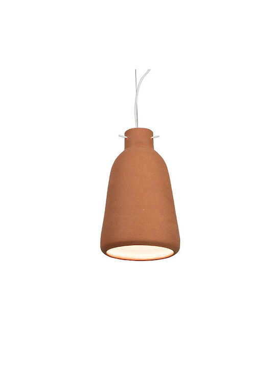 Zambelis Lights Pendant Light Orange with Socket E27
