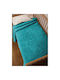 Anna Riska Blanket Cot Bear Petrol Blue Petrol Blue 140x110cm