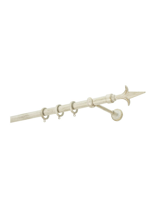 Zogometal Metallic Curtain Pole Rustique Collec...