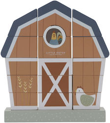 Little Dutch Pyramiden-Spielzeug Little Farm aus Holz