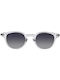 Bali Sunglasses with Transparent Plastic Frame and Gray Gradient Lens S31181B2C3