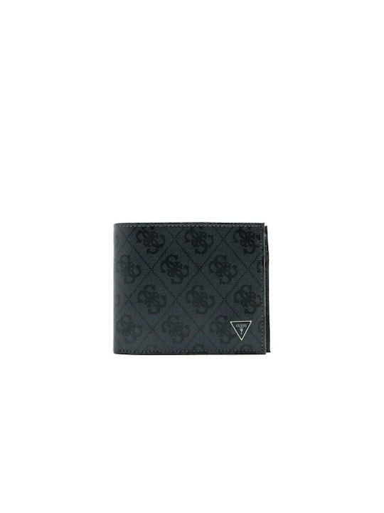 Guess Men's Leather Wallet with RFID Black