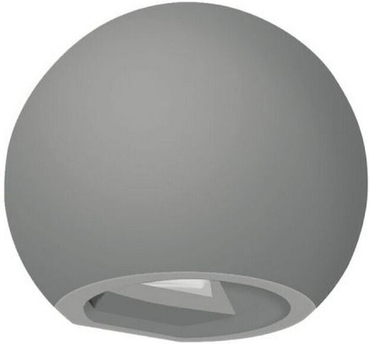 Viokef Modern Lamp Wall with Socket G9 Gray 15x15x15cm