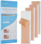 Hodaf Silicone Scar Sheets 4cmx15cm plasturi de regenerare a cicatricilor din silicon 4buc