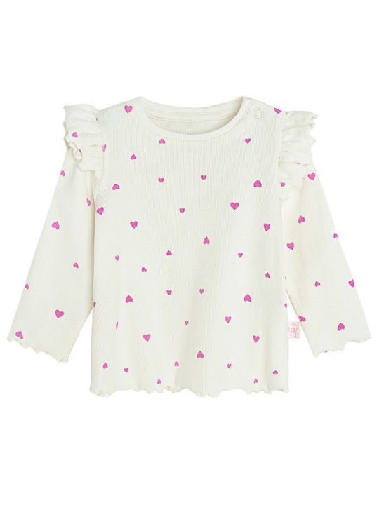 Cool Club Kids' Blouse Long Sleeve White